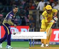 Fans troll MS Dhoni for poor record against Sunil Narine