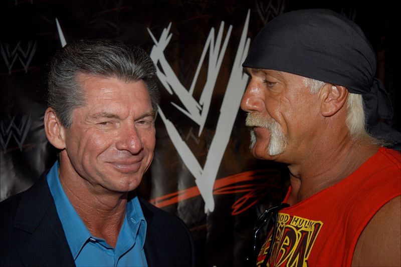 Vince McMahon and Hulk Hogan (Credit: Getty)