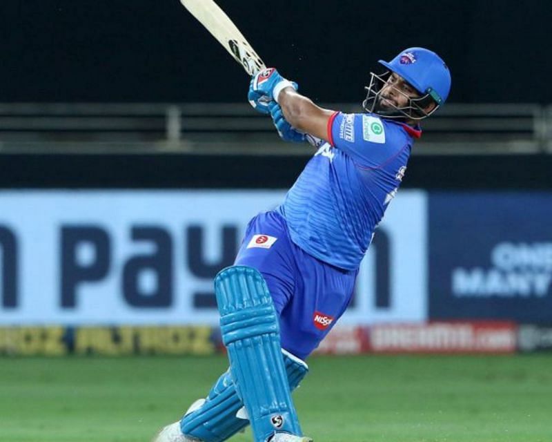 Rishabh Pant in action during IPL 2020