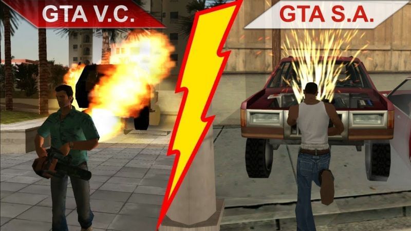 GTA: San Andreas graphics - Playground