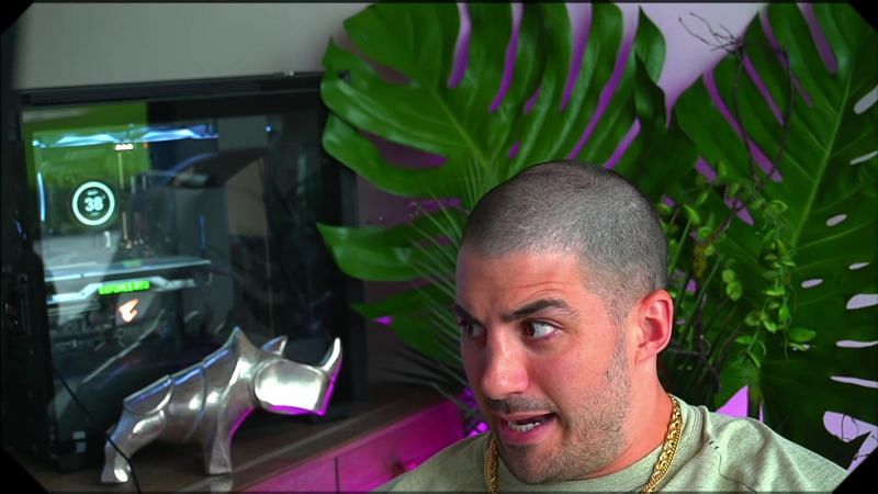 NickMercs panics on livestream after noticing a dent on his head