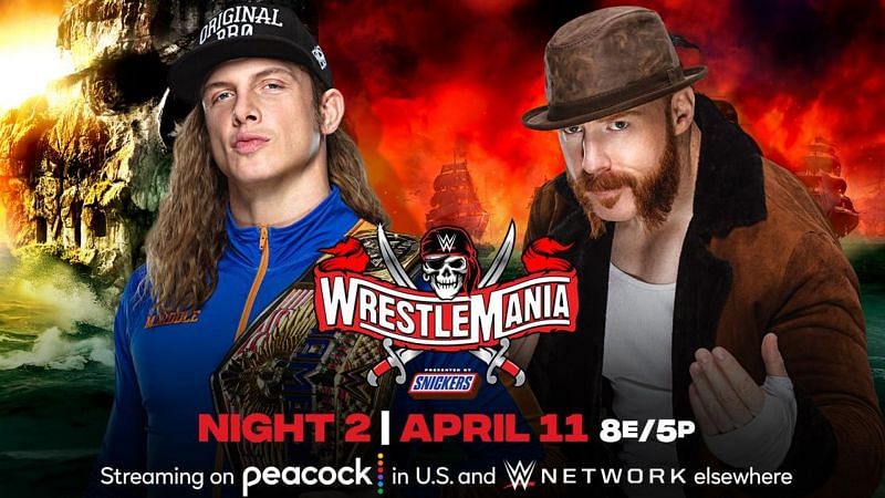 Riddle will defend the WWE United States Championship against Sheamus at WrestleMania 37