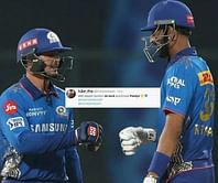 "God of day-games!"- MI fans erupt as Quinton de Kock, Krunal Pandya shut down critics