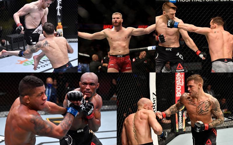 Cory Sandhagen, Jan Blachowicz, Michael Chandler, Kamaru Usman, Dustin Poirier