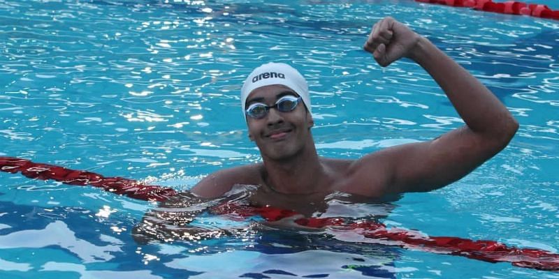 Srihari clinched top honors at the All-India Invitational Swimming Competition last week. (Source: AFP)