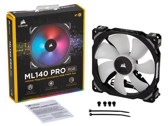 Fans: Corsair ML140 PRO 140mm