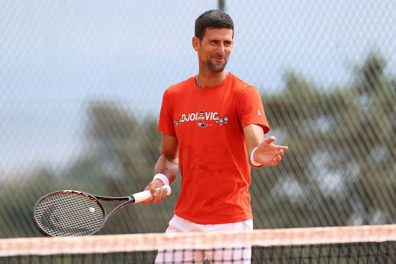 Novak Djokovic at the Monte Carlo Masters