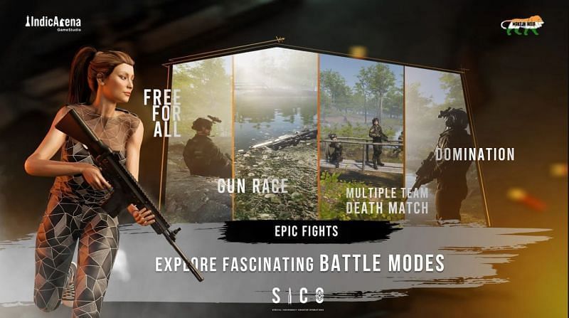 Different game modes of SICO