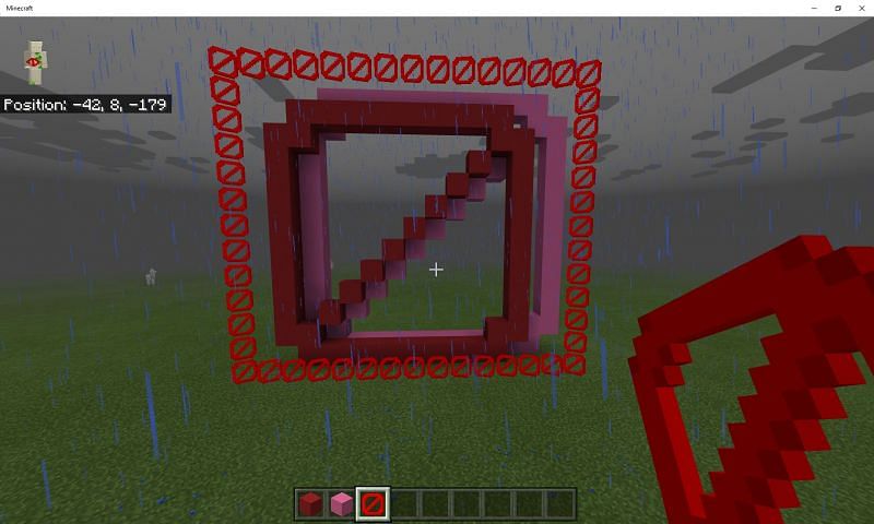 These blocks are not found in the creative mode inventory (Image via Mojang)