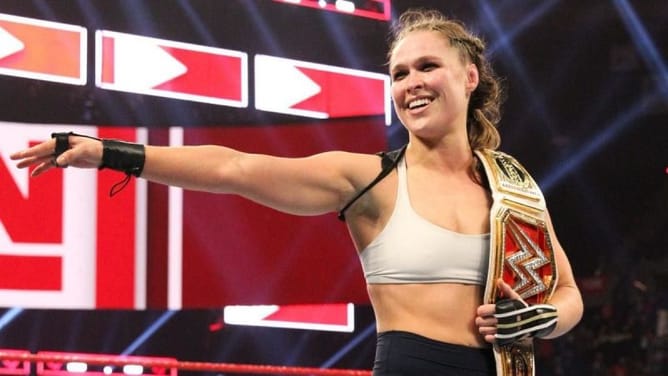 WWE stopped former Intercontinental Champion from using Ronda Rousey's move