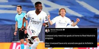 Twitter reacts as Real Madrid destroy Liverpool 3-1