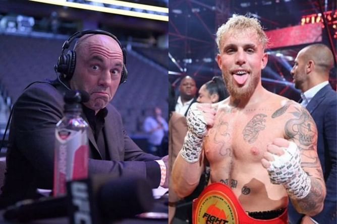Joe Rogan reacts to Daniel Cormier confronting Jake Paul at UFC 261