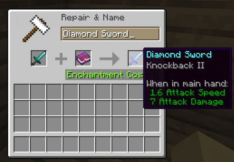 Knockback is a little more common than other enchantments in Minecraft (Image via PvpLive)