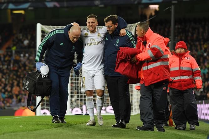 Zinedine Zidane provides Eden Hazard fitness update ahead of Real Madrid's Champions League clash against Chelsea