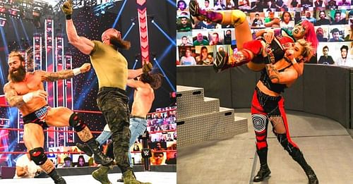 There were some great moments on RAW before WrestleMania 37