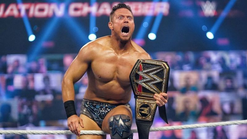 The Miz cashed in his Money in the Bank briefcase to become a two-time WWE Champion