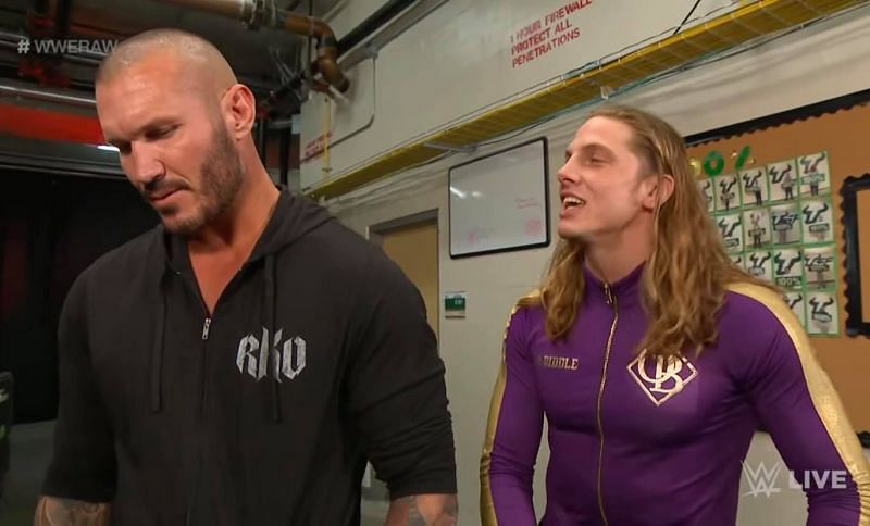 Randy Orton welcomed the idea of working with Riddle