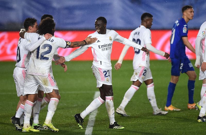 Ferland Mendy scored in the reverse fixture - a 2-0 win for Real.