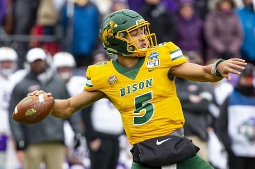 North Dakota State Bison QB Trey Lance will be under center in San Francisco next season