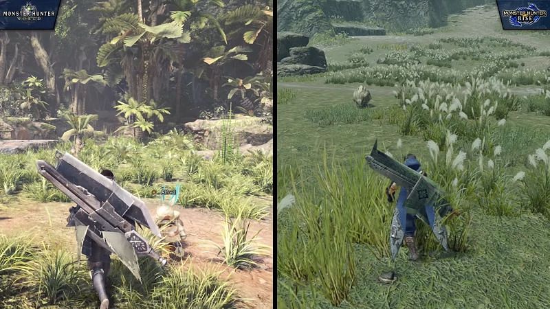 Cam Comparison - World vs Rise : r/MonsterHunter