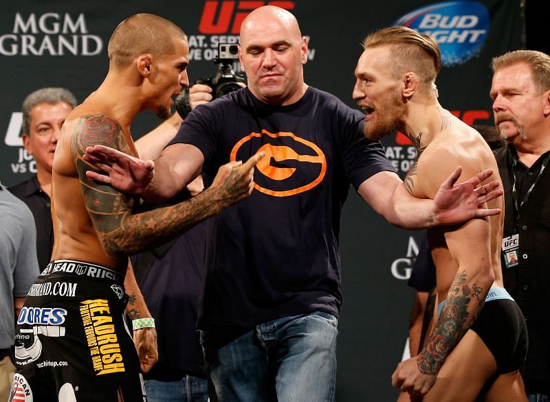 The McGregor-Poirier rivalry was in full display at UFC 178