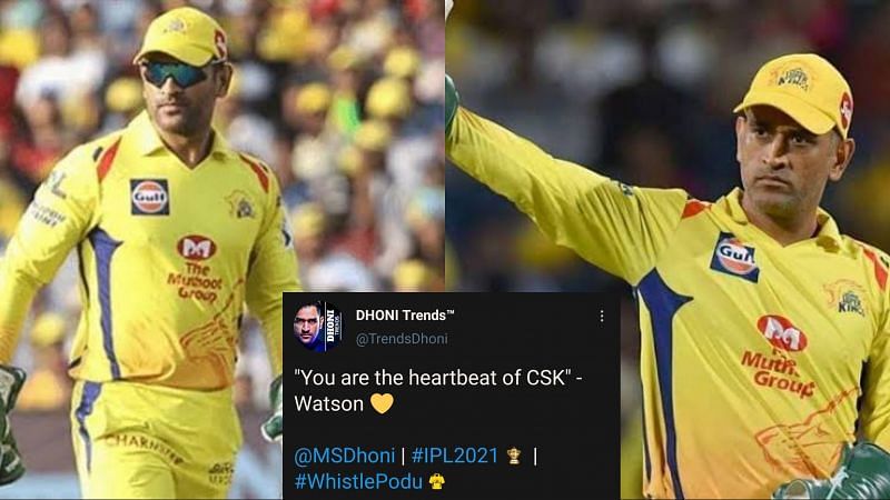 MS Dhoni is playing his 200th match for the Chennai Super Kings right now