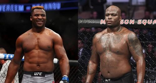 Derrick Lewis (Right) is waiting for the UFC's response for his fight against Francis Ngannou (Left).