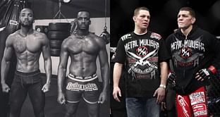Leon Edwards imagines how his brother and he would do in a fight with the Diaz brothers