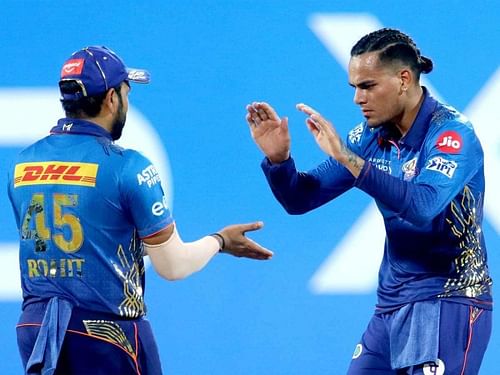 Rohit Sharma and Rahul Chahar