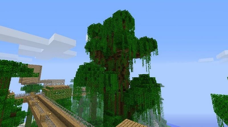 Large jungle tree (Image via planetminecraft)