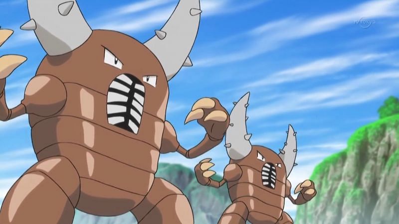 Two Pinsirs in the anime (Image via The Pokemon Company)