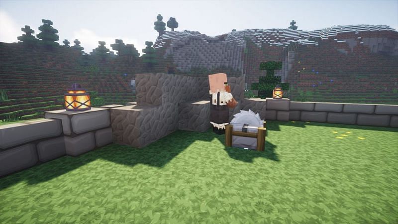 The Stone Mason villager requires a stonecutter block