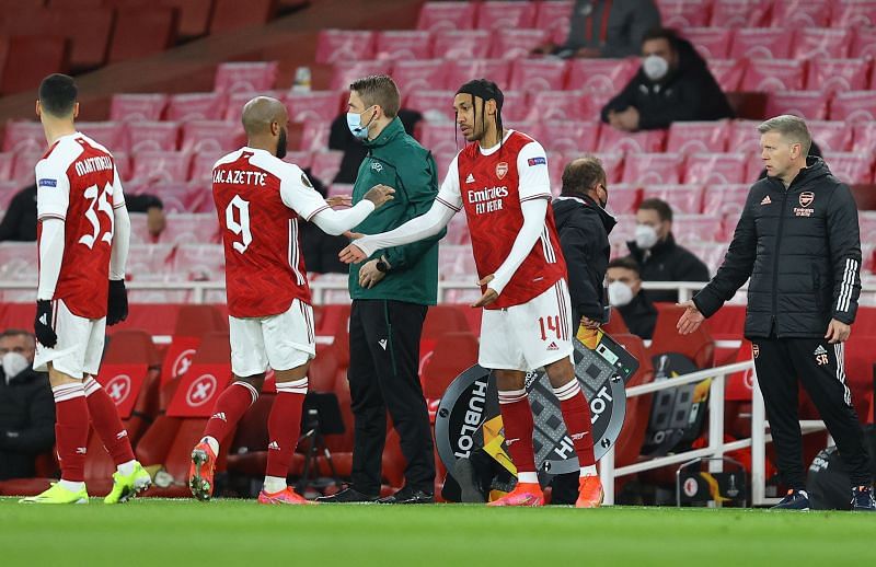 Pierre-Emerick Aubameyang is currently ill with malaria