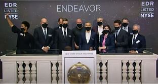 What is the current stock price of Endeavor, the UFC's parent company?