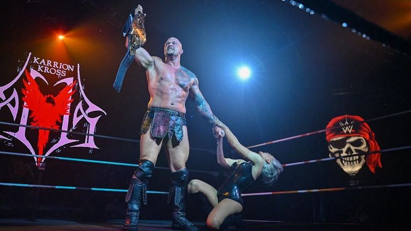 Karrion Kross captures the NXT title at TakeOver: Stand &amp; Deliver
