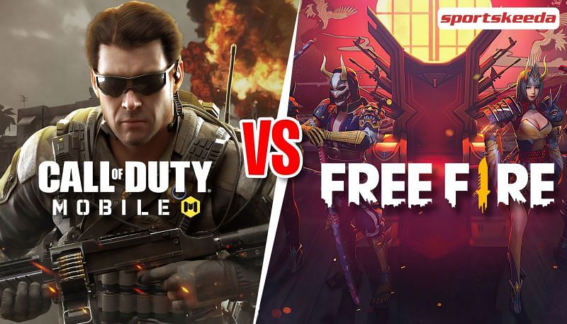 Differences between Free Fire and COD Mobile