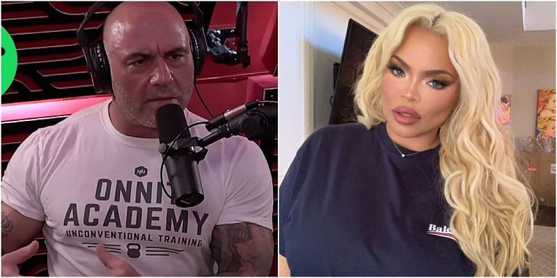 Joe Rogan has come under scrutiny for his comments about a naked picture of Trisha Paytas