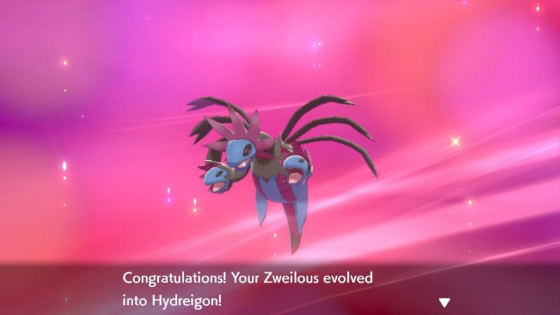 Pokemon Sword Hydreigon  Location and how to evolve - GameRevolution