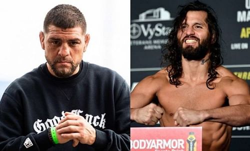 Nick Diaz (left); Jorge Masvidal (right)