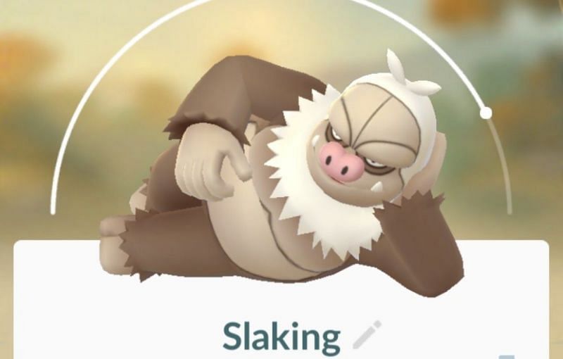 Slaking (Image via Niantic)