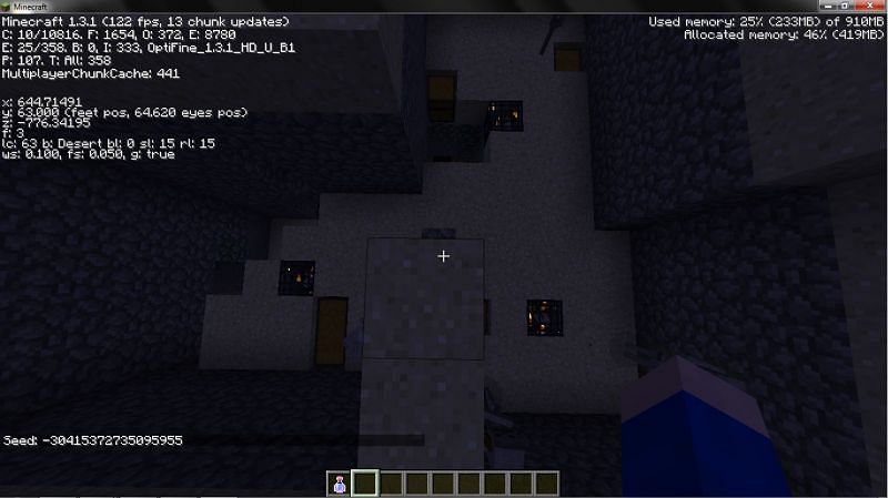 Triple skeleton spawner Minecraft (Image via minecraftforum.net)