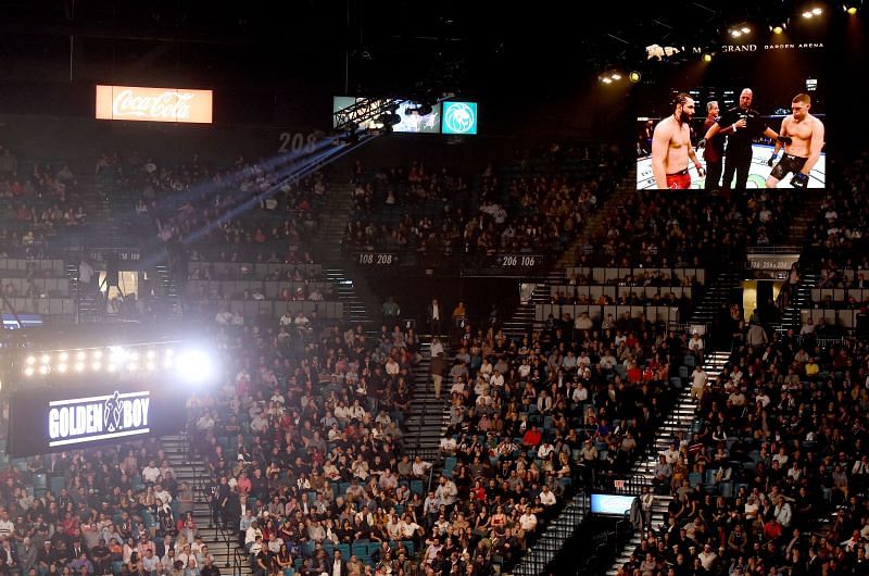 UFC 244 crowd at Madison Square Garden