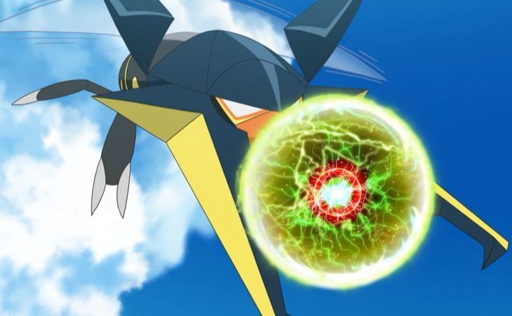 A Pokemon using Zap Cannon in the anime (Image via The Pokemon Company)