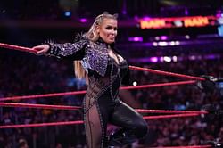 Natalya went to bat for the WWE women's division at WrestleMania 37