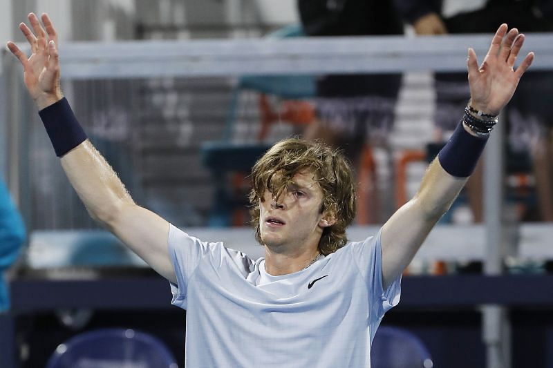 Andrey Rublev has an impressive 20-3 win-loss record for the 2021 season.