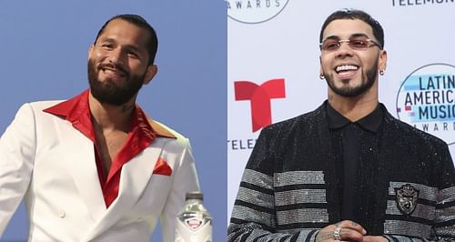 Jorge Masvidal (Left) and Anuel AA (Right)