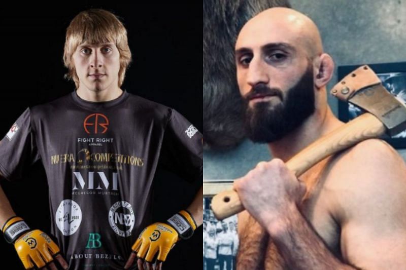 Paddy Pimblett and Guram Kutateladze (Pimblett&#039;s image credits: @paddythebaddy via Instagram; Kutateladze&#039;s image credits: @guram_dze via Instagram).