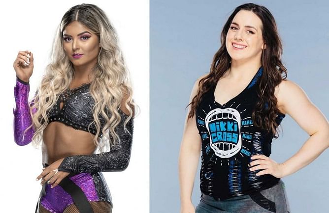 AEW star Tay Conti offers WWE Superstar Nikki Cross to join her for a dance