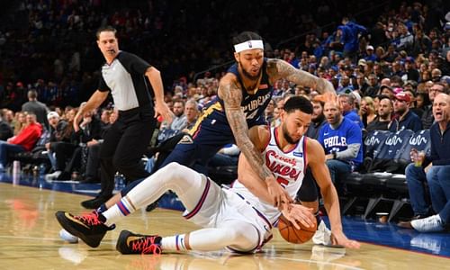 New Orleans Pelicans vs Philadelphia 76ers