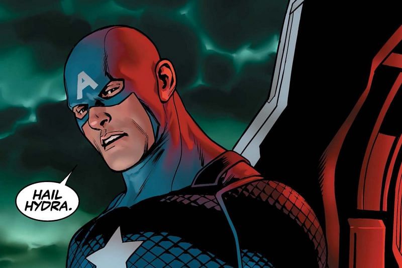 Steve Rogers as an undercover HYDRA agent in &quot;Secret Empire&quot; (Image via Marvel)